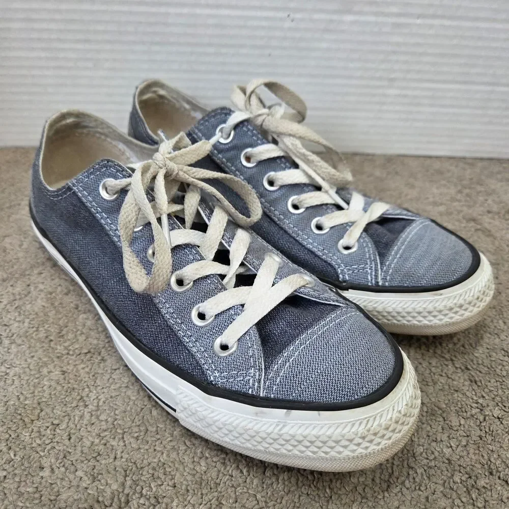 Converse Chuck Taylor All Star Ox Low Womens Size 7 Blue Athletic Shoes Sneakers